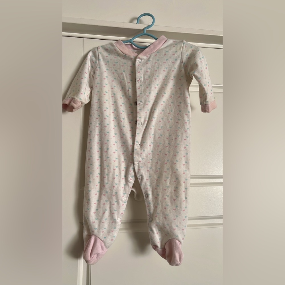 $3 ADD ON H&M Footie Sleeper 3M Cloud Island Zara Carters Heart‎